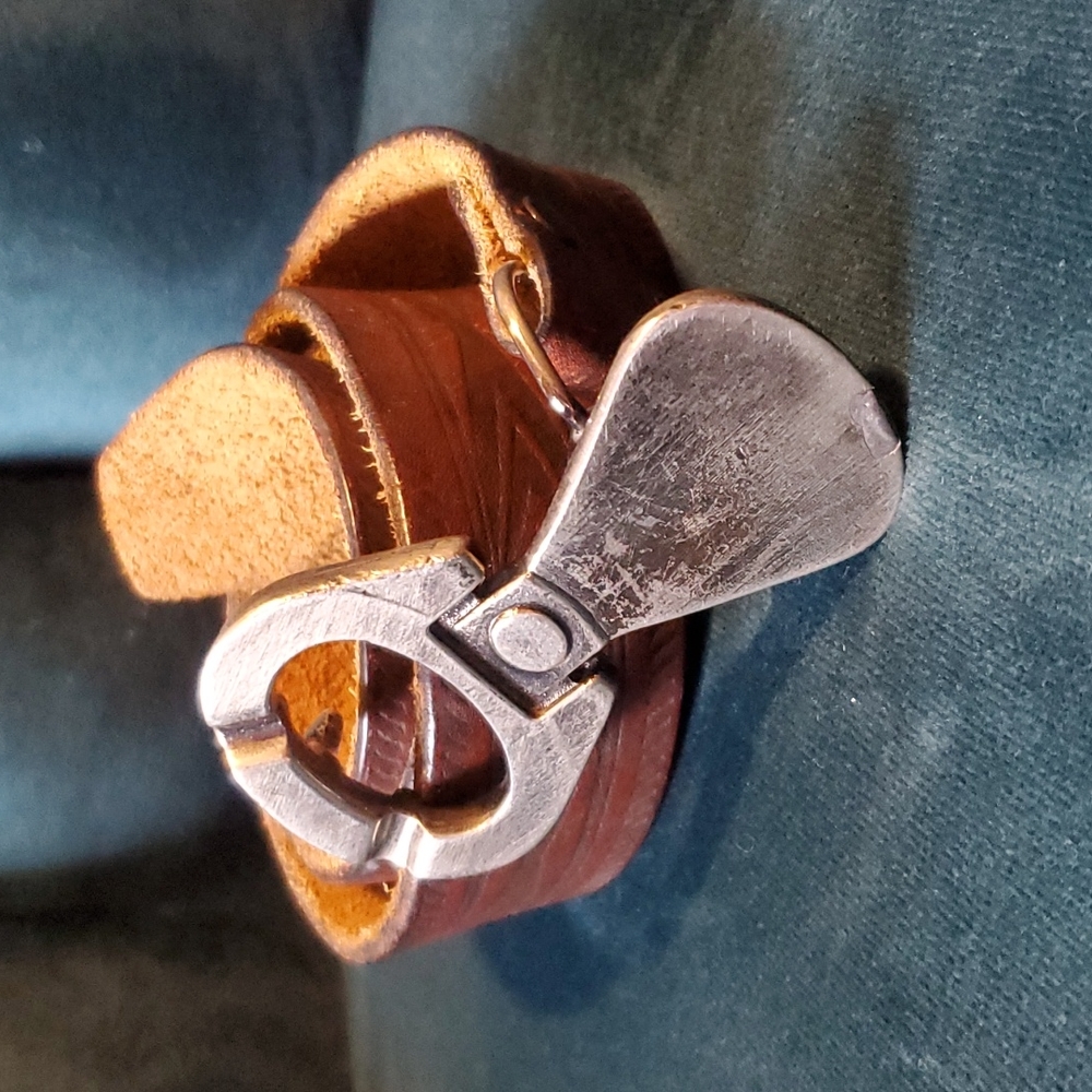 Vintage Pull Tab Belt Buckle